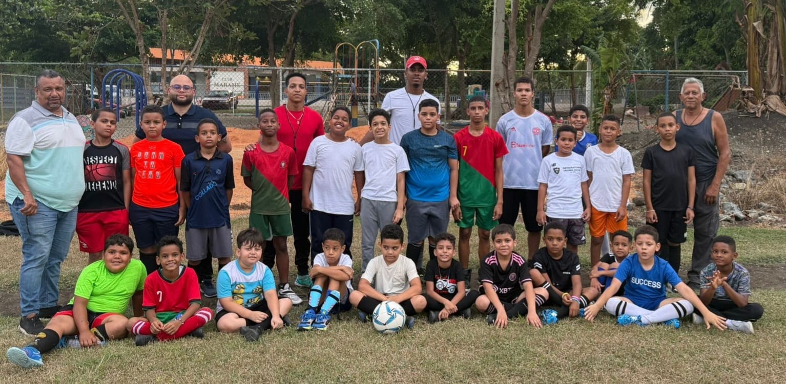 Club MARAME hace historia con primera Academia de Fútbol en Licey.