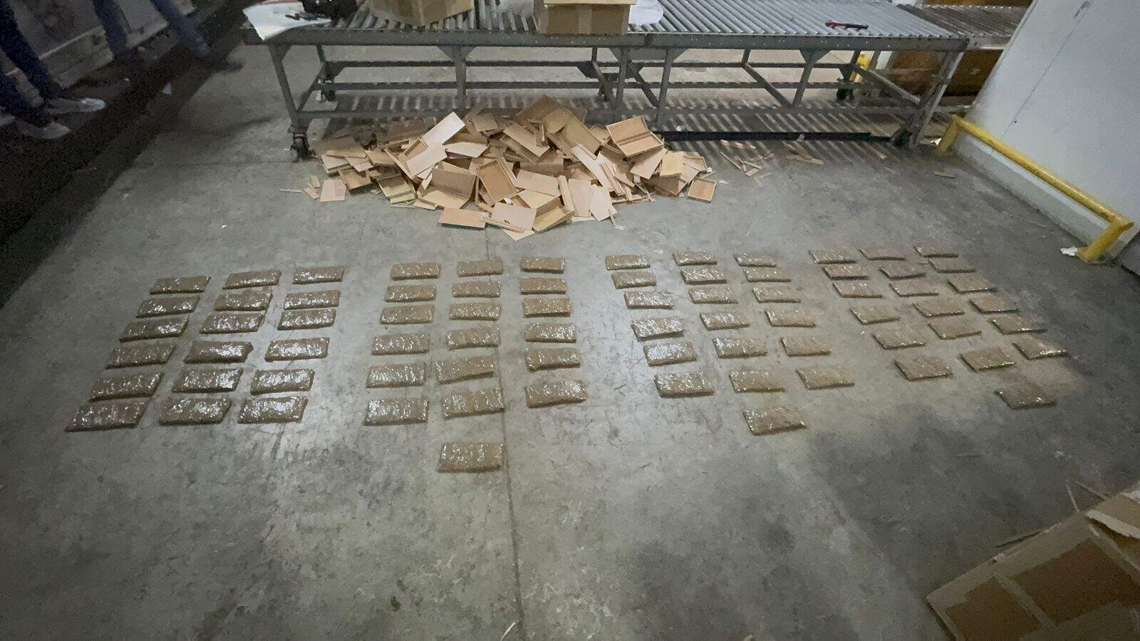 Se determinó que el envío fue realizado a nombre de una empresa ubicada en Navarrete, provincia Santiago